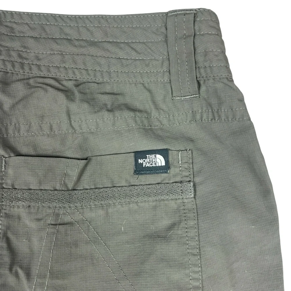 The North Face Shorts Women’s Size 6 Bermuda Nylon Brown Hiking Outdoor - Picture 5 of 14